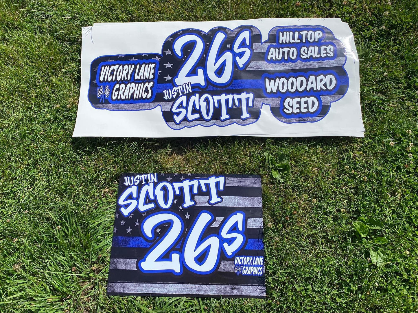 Blue Line Flag Combo Set