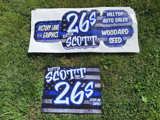 Blue Line Flag Combo Set