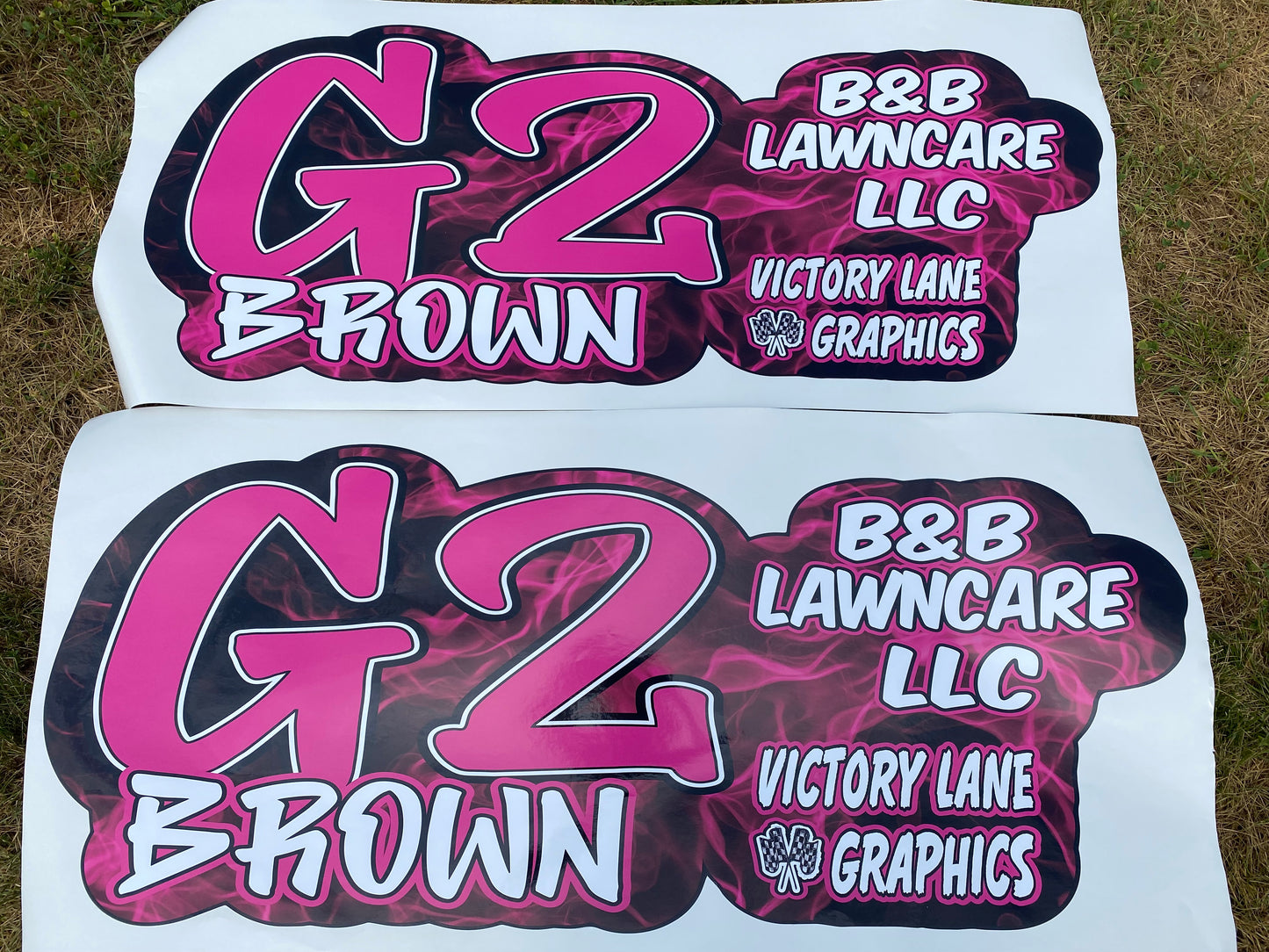 Pink Door Wraps ~ Set of 2