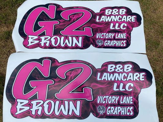 Pink Door Wraps ~ Set of 2